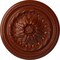 Ekena Millwork Wigan Ceiling Medallion, Hand-Painted Firebrick, 16"OD x 2 1/4"P CM16WGFIF - alternate 1